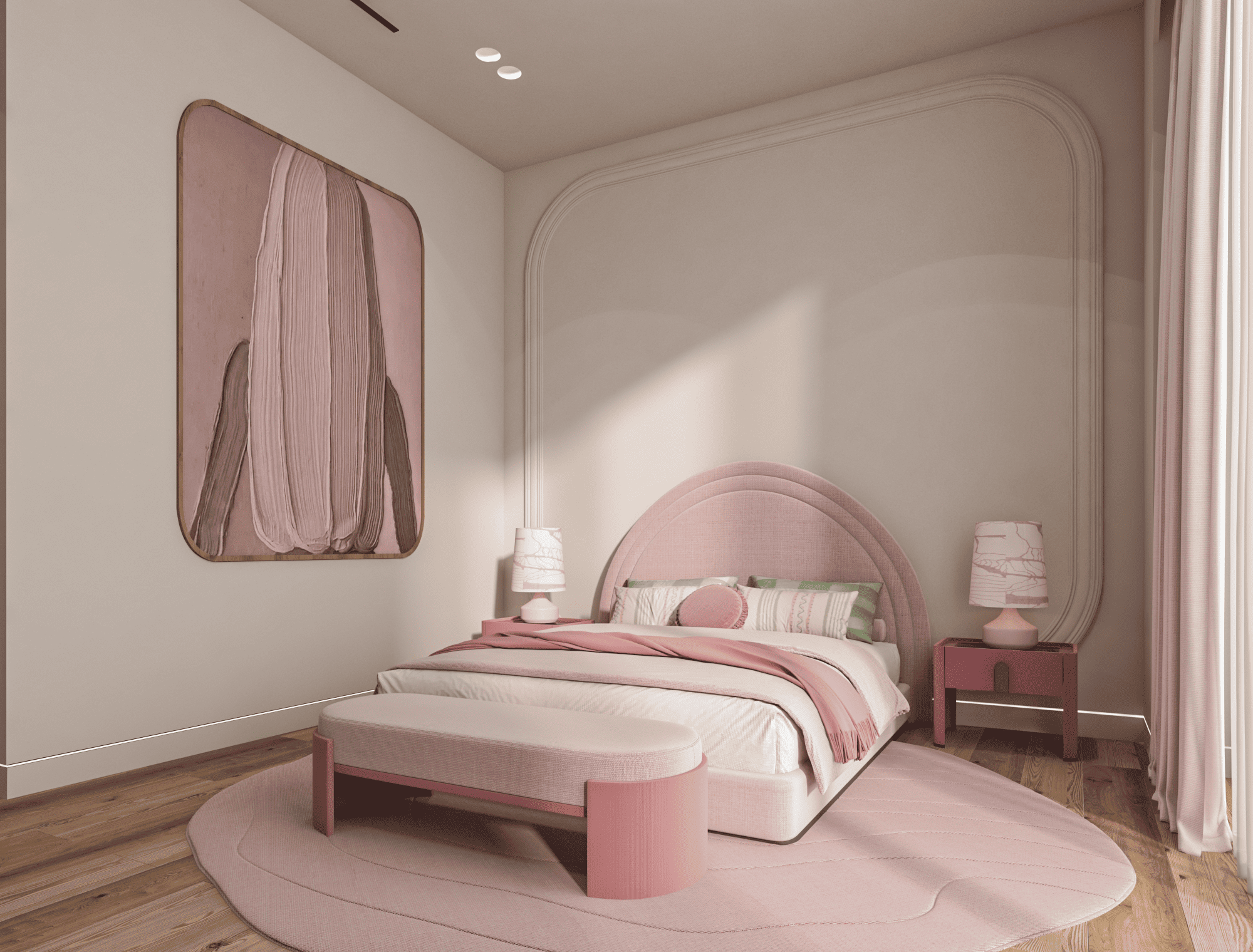 Al Jurf Villa Interior Design - First Floor