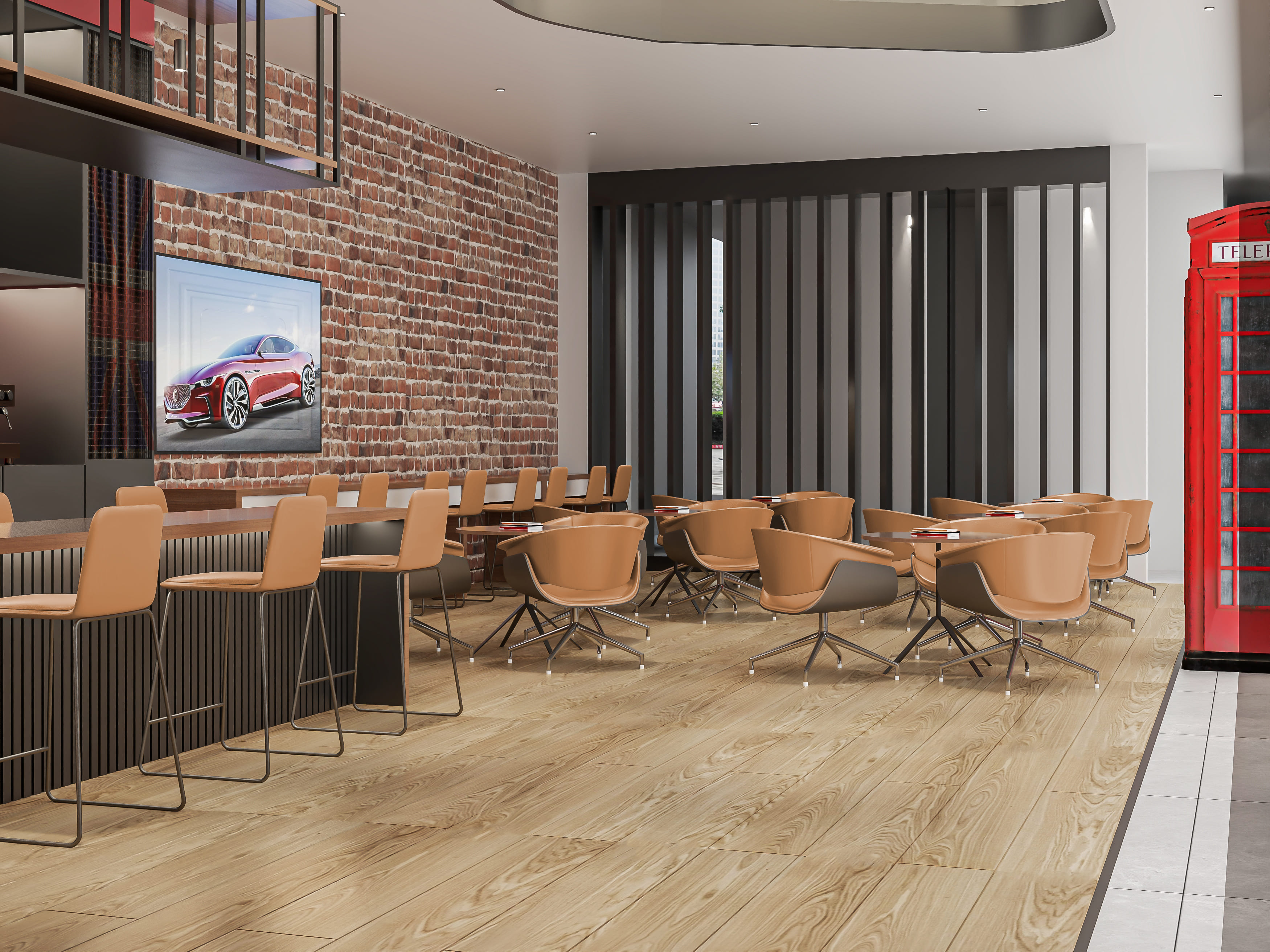 MG Motor Showroom Fit-Out, Sheikh Zayed Road | SpaceForge Dubai